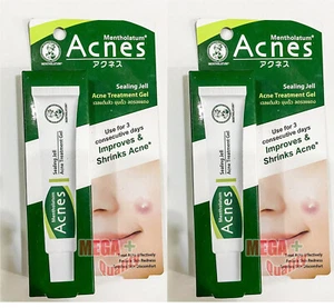 2 x Mentholatum Acnes Sealing Jell Acne Treatment Gel 18 g - Picture 1 of 8