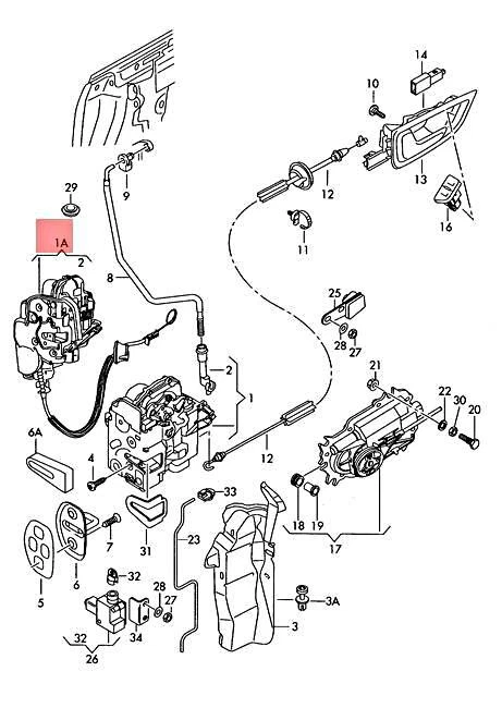 OEM Audi A8 S8 Quattro 4E2 Serrure Avec Porte Contact Interrupteur 4E1837016AA — 第 1/1 张图片
