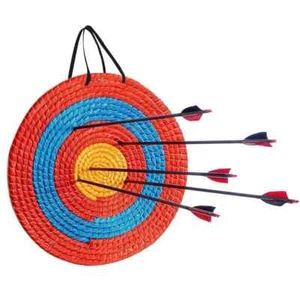 40cm Grass Target In Bright Colous Straw Products Outdoor Recurve Bow Archery - Picture 1 of 24