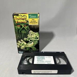 Swamp Thing VHS Animated Adventure 1 TV Cartoon The Un-Men Unleashed Kenner 1990 - Picture 1 of 4
