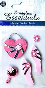 *RARO* Sandylion Essentials - ESPEJO ROSA Y PEGATINAS BOLSO - Imagen 1 de 1