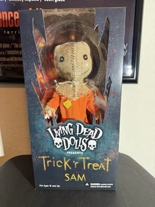 Trick R Treat Sam Living Dead Dolls 12" Doll New Mezco Horror Halloween Sealed - Picture 1 of 7