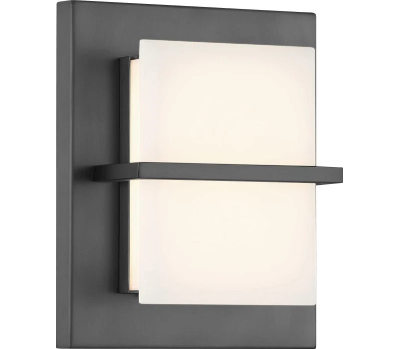 Minka Lavery 432-605-L Tarnos Wall Sconce, 1-Light 12 Watts, Gun Metal - Image 1 of 1