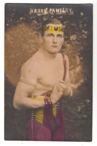 PANTERY Ketten Mann im Zirkus circus male in chain, SM Bondage Freak ~1925 Gay - Picture 1 of 2