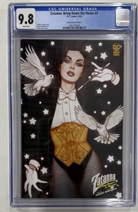 Zatanna: Bring Down The House #2 CGC 9.8 White Pages Jenny Frison Variant - Picture 1 of 2