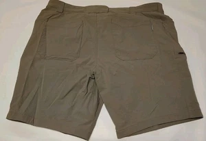 Duluth Trading Flexpedition Shorts Men's 44 Beige Relaxed Fit Nylon Stretch - Picture 1 of 4