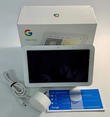 Google Nest Hub 7” Smart Display w/ Google Assistant (2nd Gen) Speaker - Image 1 of 4