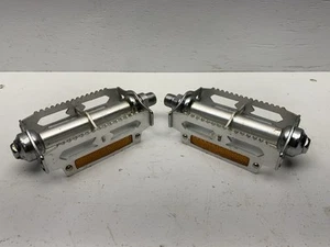 Vintage MKS #203 Bicycle Pedals Mikashima Works Japan 9/16 Must See! - Picture 1 of 5