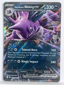 Team Rocket's Nidoking ex 119/182 Sv10: Destined Rivals Holo - Bild 1 von 2
