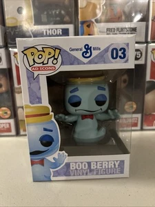 Funko Pop Ad Icons General Mills Boo Berry retirado y abovedado 03 con protector - Imagen 1 de 7