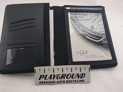 Folleto manual de cartera para propietarios Saab 9-3 SEDAN compatible con 2004-2011 04 05 06 07 08 09 Foto 1 de 4