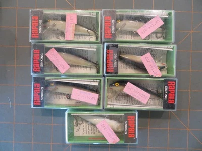 7 New in Box Rapala CD-7 S Lures - Image 1 of 3