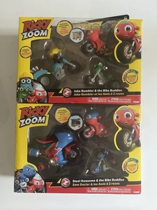 Ricky Zoom Lot of 2  Steel Awesome & Jake Rumbler w/The Bike Buddies - Picture 1 of 4