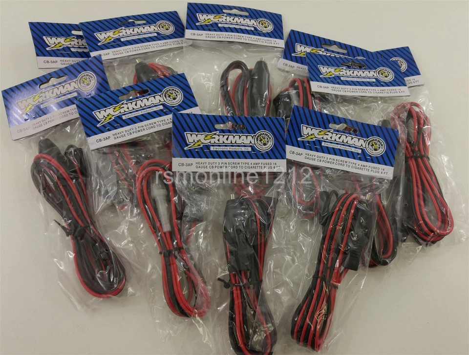 Workman 4233BA CB Radio Replacement Channel Display - Blue