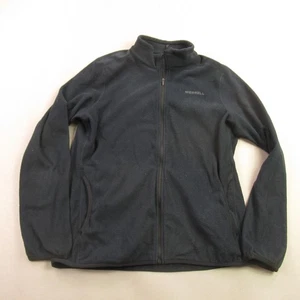 Merrell Jacket Womens Medium Long Sleeve Full Zip Lightweight Outdoors Black - Picture 1 of 10