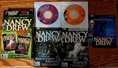 Nancy Drew: PC CD-Rom Software 2006: Double Dare 3 - 2 juegos en 1 edad de 10 años en adelante Foto 1 de 3