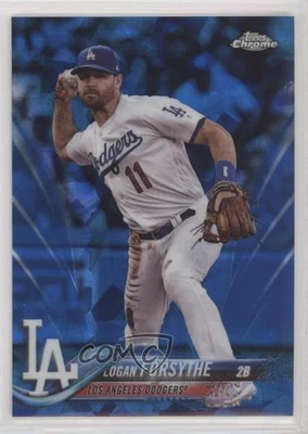 2018 Topps Chrome Sapphire Edition Topps Online Exclusive Logan Forsythe #35 - Image 1 of 2