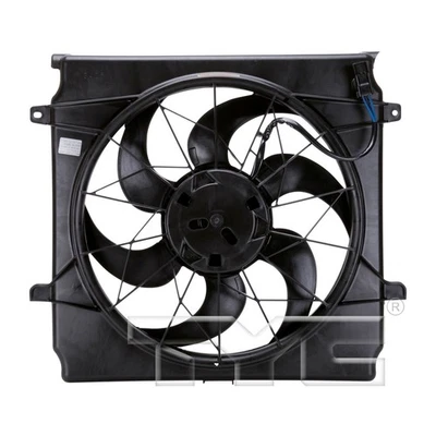 TYC 621140 Dual Radiator and Condenser Fan Assembly For 04-07 Jeep Liberty Foto 1 de 4