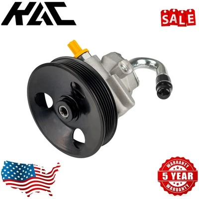 Power Steering Pump Aluminum w/ Pulley for Chevrolet Aveo Aveo5 2007-2008 20806 Foto 1 de 4