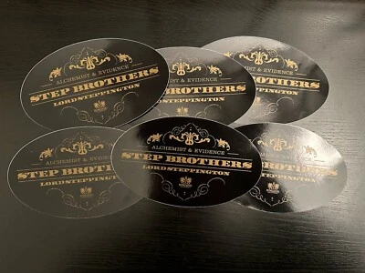 Alchemist X Evidence Promo Sticker Lot X6 | Step Brothers Roc Marciano Blu Rakaa Foto 1 de 4