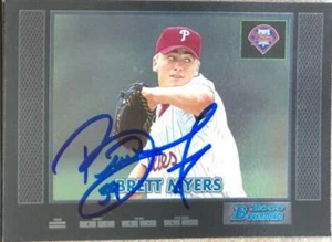 Brett Myers Autographed 2000 Bowman Retro/Future #381 - Picture 1 of 1