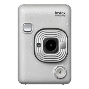 Fujifilm Instax Mini LiPlay Hybrid Fuji Instant Camera Stone White - Picture 1 of 7