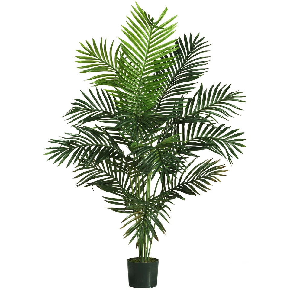 Paradise Palm Silk Plant Realistic Artificial Nearly Natural 5' Garden Decor - Image 1 of 1
