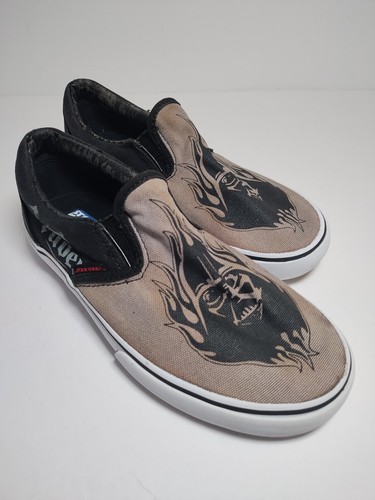 Scarpe Vans Star Wars Lo Top slip on giovani taglia 2 anni grigio sneakers casual