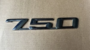 Bmw New Genuine 7 Series Rear Trunk 750 Emblem Lettering Badge 8136272 - Picture 1 of 5
