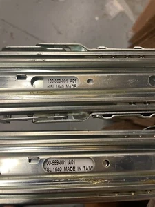 EMC 100-569-001 DS60 LEFT/RIGHT RAILS with inside rails.100-563-569 - Picture 1 of 5
