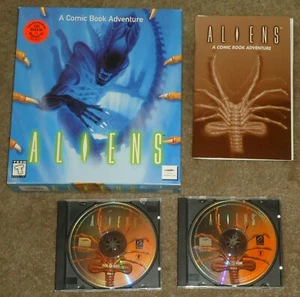 Aliens A Comic Book Adventure 2-CD PC 1995  - Foto 1 di 2