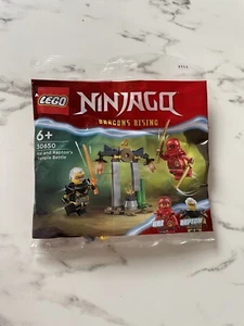 Lego Ninjago Minifigure Battaglia del Tempio di Kai e Rapton 30650 NUOVO - Foto 1 di 2