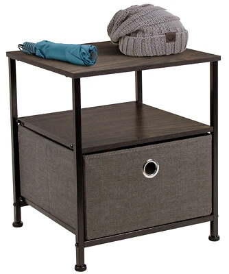 Sorbus Nightstand 1-Drawer Shelf Storage - Bedside Furniture & Accent End-Table - Image 1 of 3