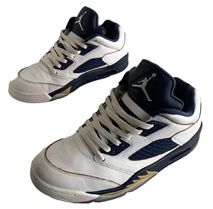 Nike Air Jordan 5 Retro Bajo 'Dunk From Above' Blanco 819171-135 Hombres Talla 10.5 - Imagen 1 de 11