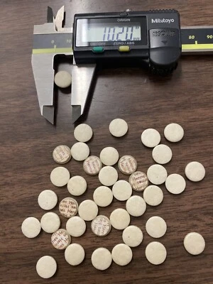 PRESTINI Clarinet Pads 10.2 MM - 100 Pieces