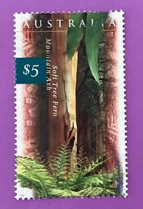 1996 Native of Australia $5 VFU - Picture 1 of 1