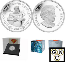 2013 'Vintage Superman' Proof $10 Silver Coin .9999 Fine (13287) (NT)