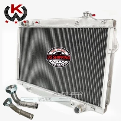Radiador para Toyota Land Cruiser 1993-1997 1994/1996 1997 Lexus LX450 4,5 L L L6 AT Foto 1 de 4