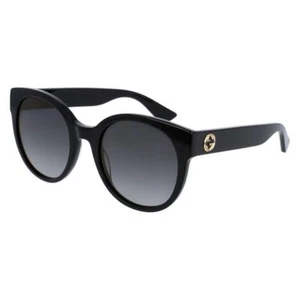 GUCCI GG0035SN 001 Black/Grey 54-22-140 Sunglasses New Authentic - Picture 1 of 1