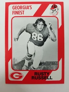 Rusty Russell Georgia Bulldogs UGA Dawgs 89 Collegiate Collection Erk's Son NM - Picture 1 of 4