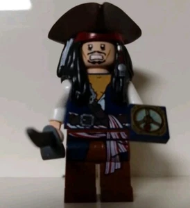Lego Fluch der Karibik Figuren - Jack Sparrow mit Kompass - Bild 1 von 3