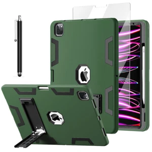 Case for iPad Pro 12.9-inch (6th/5th/4th Gen) Shockproof Heavy Duty Stand Cover - Picture 1 of 33