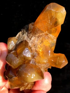 114g WOW! RAW Complete Natural Yellow Barite Crystal Cluster Specimen ip1214 - Picture 1 of 12
