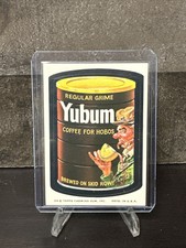1974 Topps Wacky Packages Sticker Yubum Coffee Series 8
