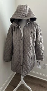 New With Tags Weatherproof Size 2X Winter Coat Zip& Snap Front Hooded - Picture 1 of 7