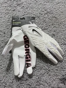 Nike Superbad 6.0 Georgia Bulldogs PE Football Gloves Size XXXL PE UGA New - Picture 1 of 11