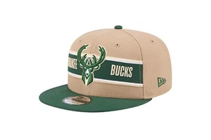 Gorra New Era Milwaukee Bucks. Snapback Milwaukee Bucks NBA 2024 Draft 9FIFTY - Imagen 1 de 2