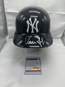 Aaron Judge Autograph Signed New York Yankees Full Size Helmet PSA COA - Picture 1 of 7