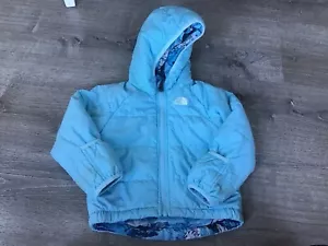 The North Face Kleinkind Jungen Perrito blau Wendejacke mit Kapuze 18-24 Monate - Bild 1 von 15
