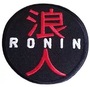 Ronin Patch (3") Bügelbild Abzeichen Japanisch Samurai Wappen Kanji Japan Emblem Geschenk - Bild 1 von 3